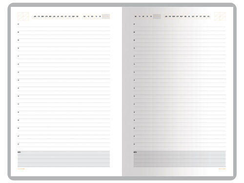 Ежедневник недатированный А5 «Mercury» 4