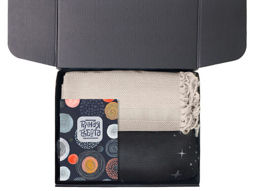 Подарочный набор «Re:y. Haven»  с пледом, кружкой и чаем 3