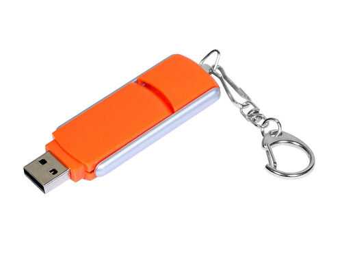 USB 3.0- флешка промо на 32 Гб с прямоугольной формы с выдвижным 2