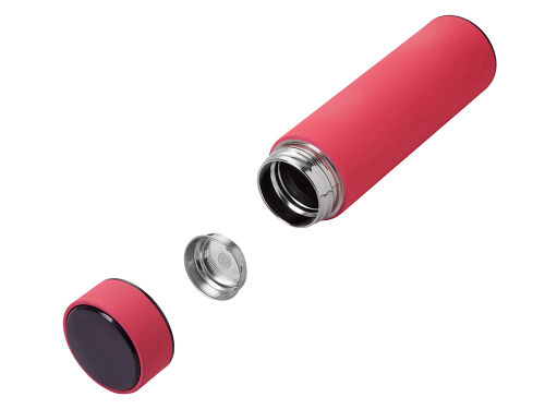 Термос FAMILY MARK LED, индикатор, soft touch 7