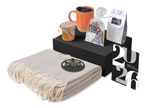Подарочный набор «Re:Nest» с пледом, кружкой и вареньем 2