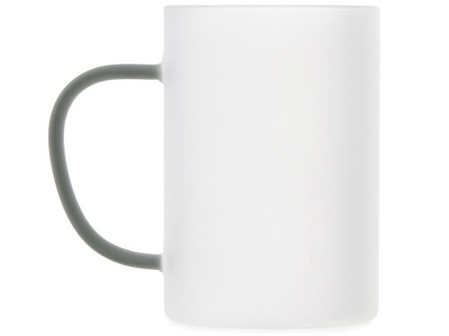 Стеклянная матовая кружка для сублимации «Акцент» 3