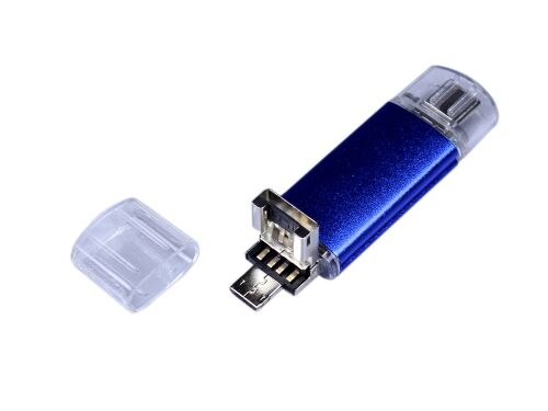 USB 2.0/micro USB/Type-C- флешка на 16 Гб 3