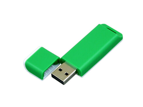 USB 2.0- флешка на 8 Гб с оригинальным двухцветным корпусом 2