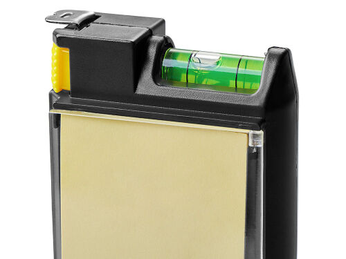 Рулетка на 2 м с уровнем и блоком для записей «Nerd» 6