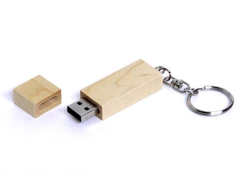 USB 3.0- флешка на 32 Гб прямоугольная форма, колпачок с магнито 1