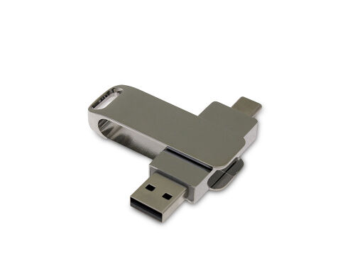 USB 3.0- флешка на 16 Гб с поворотным механизмом и дополнительны 1