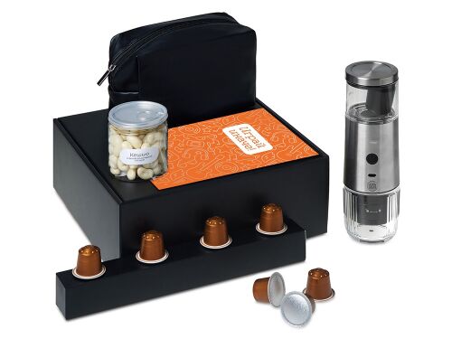 Подарочный набор «Re:y. Boost» с кофемашиной, капсулами и космет 2