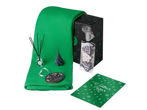 Подарочный набор «Re:Home» с пледом, свечой и диффузором 1