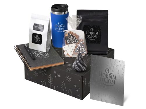 Подарочный набор «Re:Charge» с термокружкой, кофе и блокнотом 1