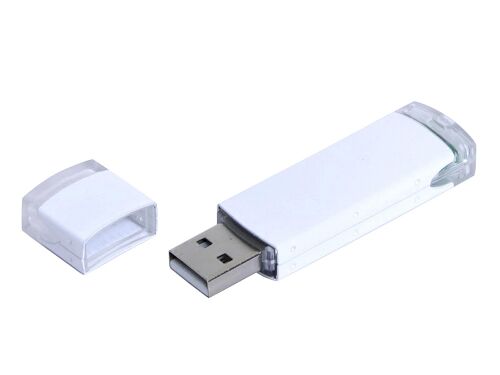 USB 2.0- флешка промо на 32 Гб прямоугольной классической формы 1