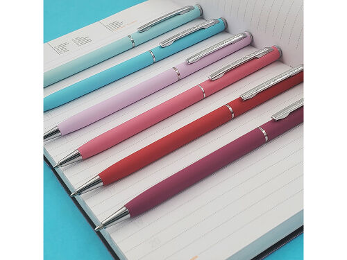 Ручка металлическая шариковая «Palermo», софт-тач 7