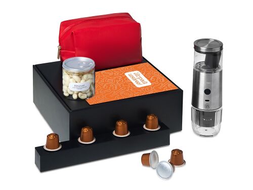 Подарочный набор «Re:y. Boost» с кофемашиной, капсулами и космет 2