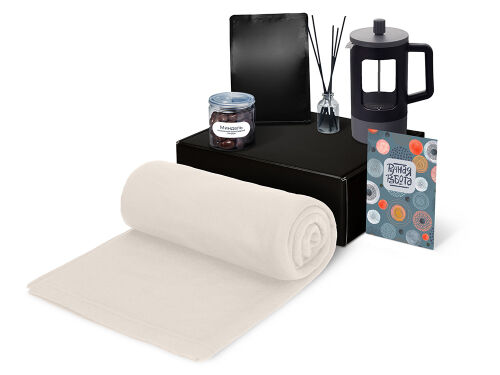 Подарочный набор «Re:y. Vive» с пледом, френч-прессом и кофе 2