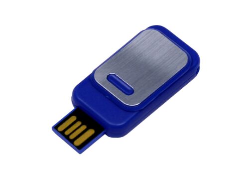 USB 2.0- флешка промо на 8 Гб прямоугольной формы, выдвижной мех 1