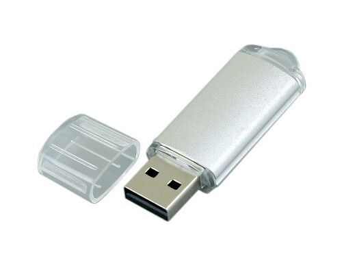 USB 2.0- флешка на 32 Гб с прозрачным колпачком 2