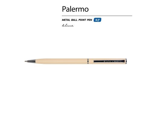 Ручка металлическая шариковая «Palermo», софт-тач 2 Ручка металлическая шариковая «Palermo», софт-тач 2