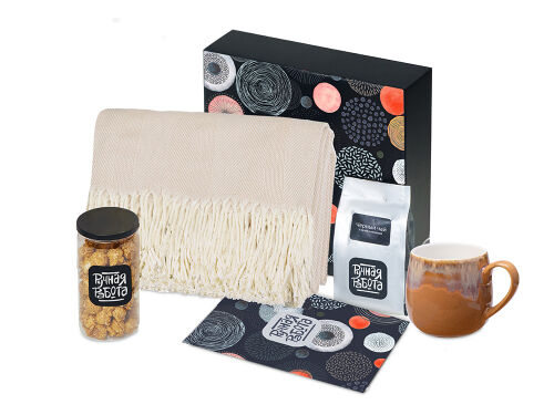 Подарочный набор «Re:y. Haven»  с пледом, кружкой и чаем 1