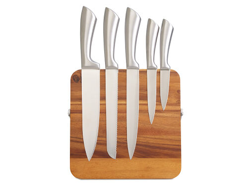 Набор ножей на магнитной подставке «Терон» 2