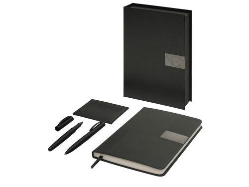 Подарочный набор «Goethe» с блокнотом А5, 2-мя ручками и картхолдером