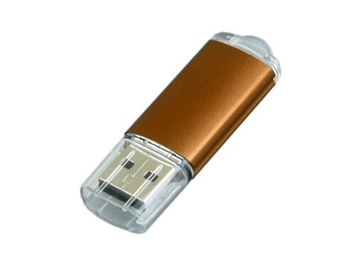 USB 2.0- флешка на 32 Гб с прозрачным колпачком 3