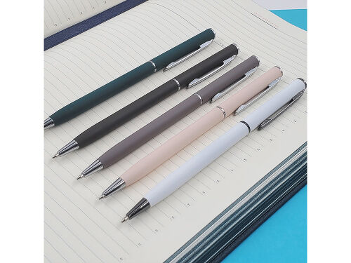 Ручка металлическая шариковая «Palermo», софт-тач 4