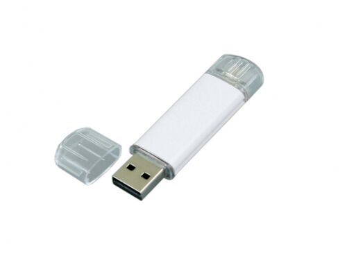 USB 2.0/micro USB- флешка на 16 Гб 3