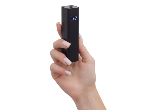 Внешний аккумулятор «Rail» c дисплеем, 5000 mAh 5