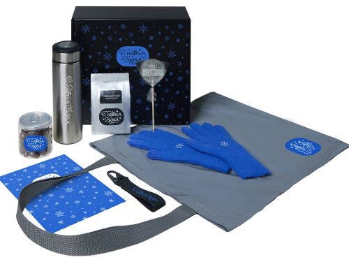 Подарочный набор «Re:Breathe» с перчатками, термосом и чаем 1