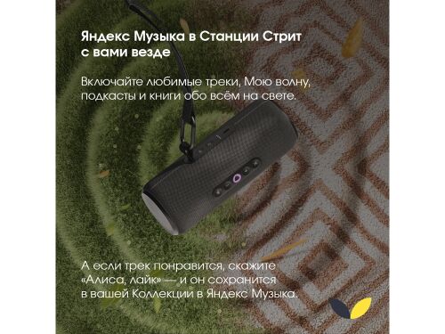 Умная колонка ЯНДЕКС Станция Стрит с Алисой 3 Умная колонка ЯНДЕКС Станция Стрит с Алисой 3