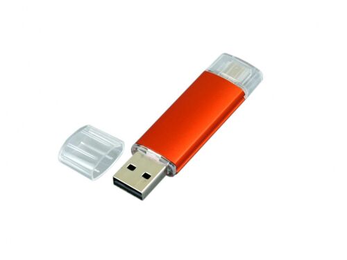 USB 2.0/micro USB- флешка на 16 Гб 3