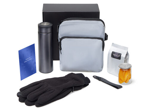 Подарочный набор «Re:m. Step»  с термосом, перчатками и сумкой 2