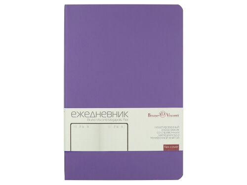 Ежедневник недатированный А5 «Megapolis Velvet Flex» 9
