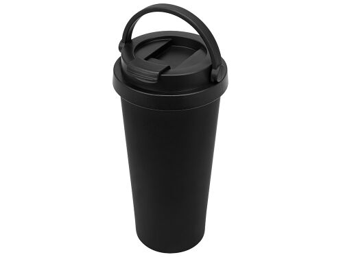 Вакуумная термокружка «Grant», soft-touch, тубус 3