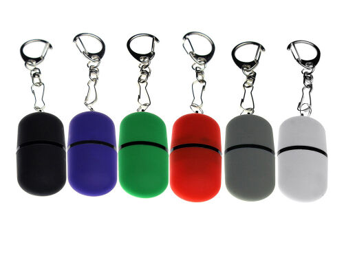 USB 2.0- флешка «Goutte Soft-touch» на 128 Гб каплевидной формы 4