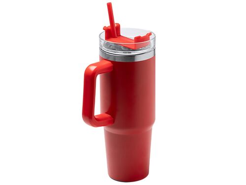 Термокружка «Крэнстон» с трубочкой и поворотной крышкой, 850 мл 7