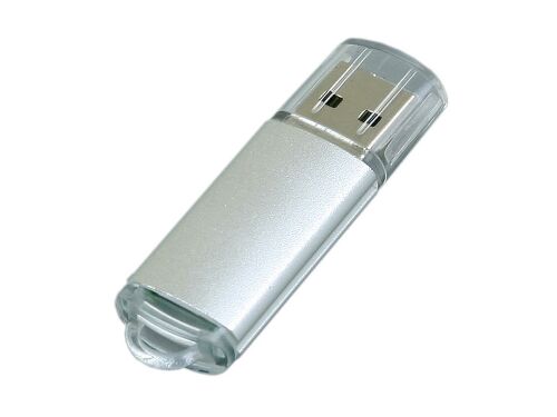 USB 2.0- флешка на 32 Гб с прозрачным колпачком 1