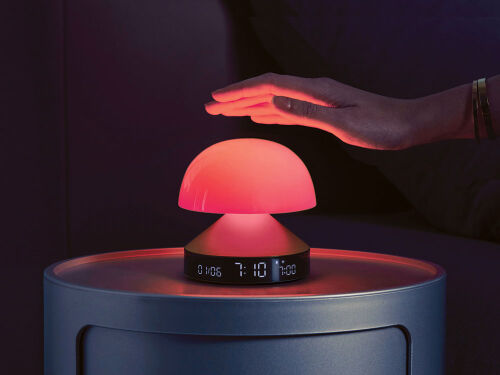 Светильник с часами и световым будильником Mina Sunrise 3