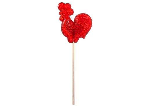 Леденец «Петушок» со вкусом клубники 1