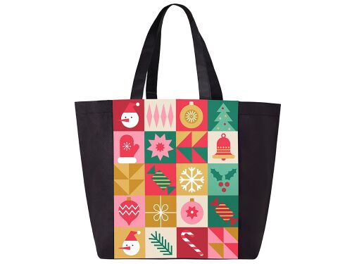 Сумка для шопинга с донной складкой и ручкой из нетканого PET ма 1