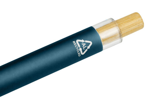 Ручка шариковая из переработанного алюминия «Blossom» 4