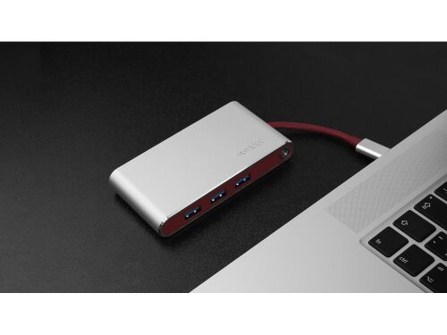 Хаб 8-в-1 Type-C «Hermes», USB 3.0 x 3, Type-C PD, HDMI, LAN, ка 7 Хаб 8-в-1 Type-C «Hermes», USB 3.0 x 3, Type-C PD, HDMI, LAN, ка 7