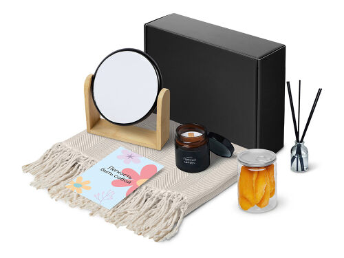Подарочный набор «Re:f. Shelter»  с пледом, зеркалом, свечой и д 2