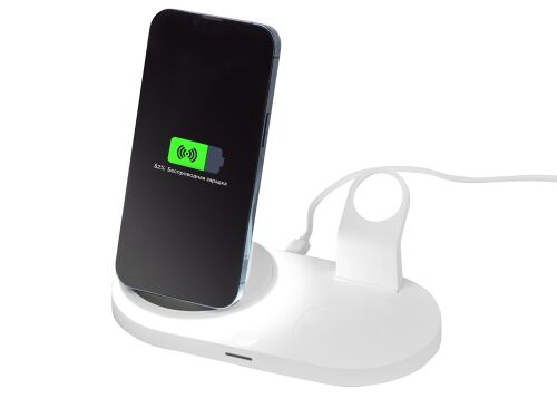 Складная зарядная станция с беспроводной зарядкой «Flashport», 1 16