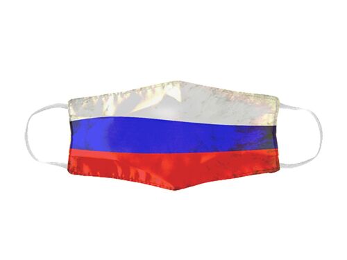 Маска для лица многоразовая с полноцветной запечаткой в крое, M- 2 Маска для лица многоразовая с полноцветной запечаткой в крое, M- 2