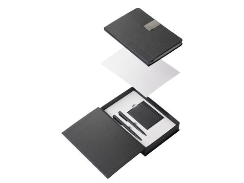 Подарочный набор «Goethe» с блокнотом А5, 2-мя ручками и картхол 3