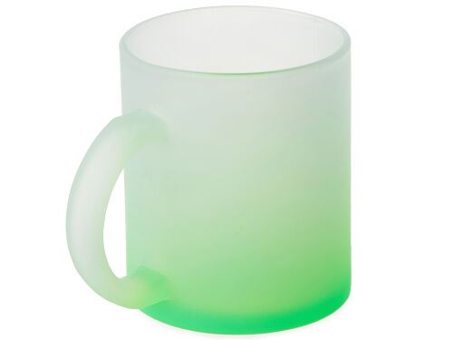 Стеклянная матовая кружка с градиентом для сублимации «Омбре» 2