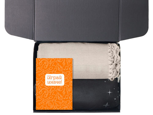 Подарочный набор «Re:y. Haven»  с пледом, кружкой и чаем 3