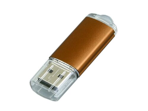 USB 2.0- флешка на 16 Гб с прозрачным колпачком 3