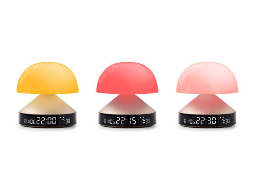 Светильник с часами и световым будильником Mina Sunrise 7